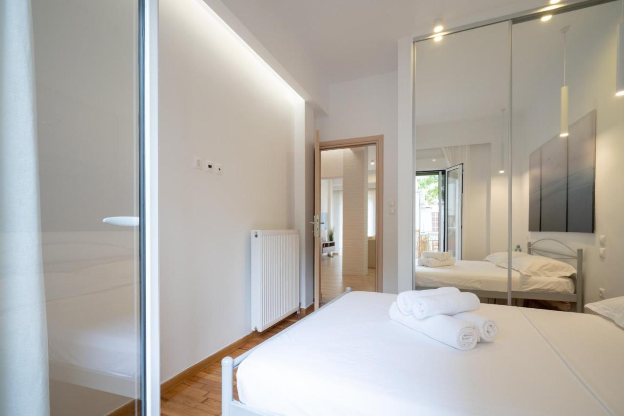 Athens Central Train St. Flat For 4 Pers By Mps Apartment Luaran gambar