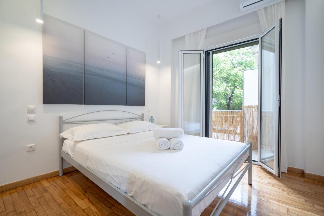 Athens Central Train St. Flat For 4 Pers By Mps Apartment Luaran gambar