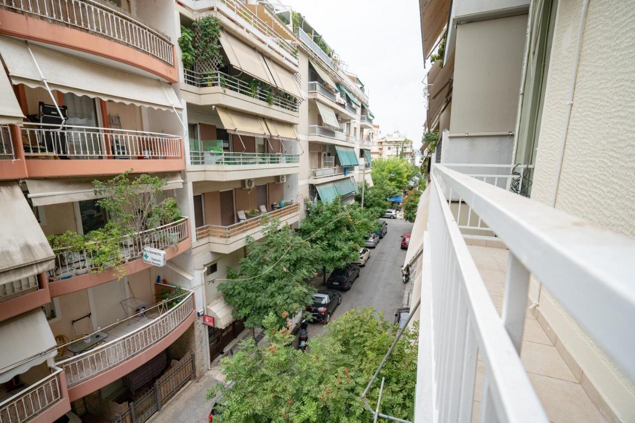 Athens Central Train St. Flat For 4 Pers By Mps Apartment Luaran gambar