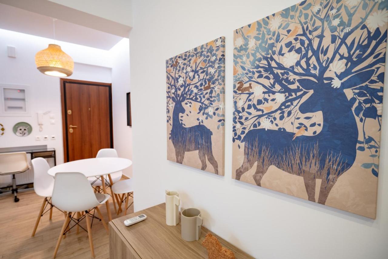 Athens Central Train St. Flat For 4 Pers By Mps Apartment Luaran gambar