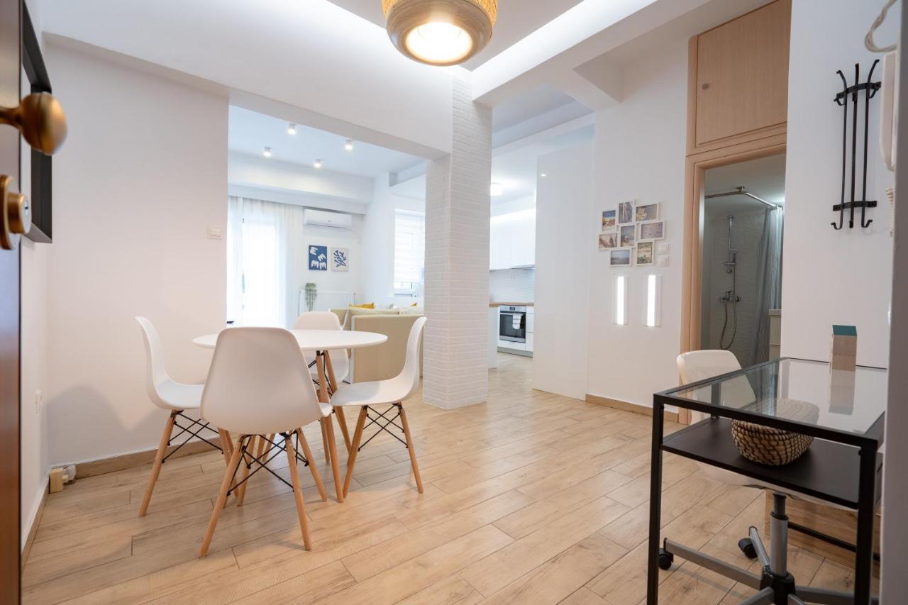Athens Central Train St. Flat For 4 Pers By Mps Apartment Luaran gambar