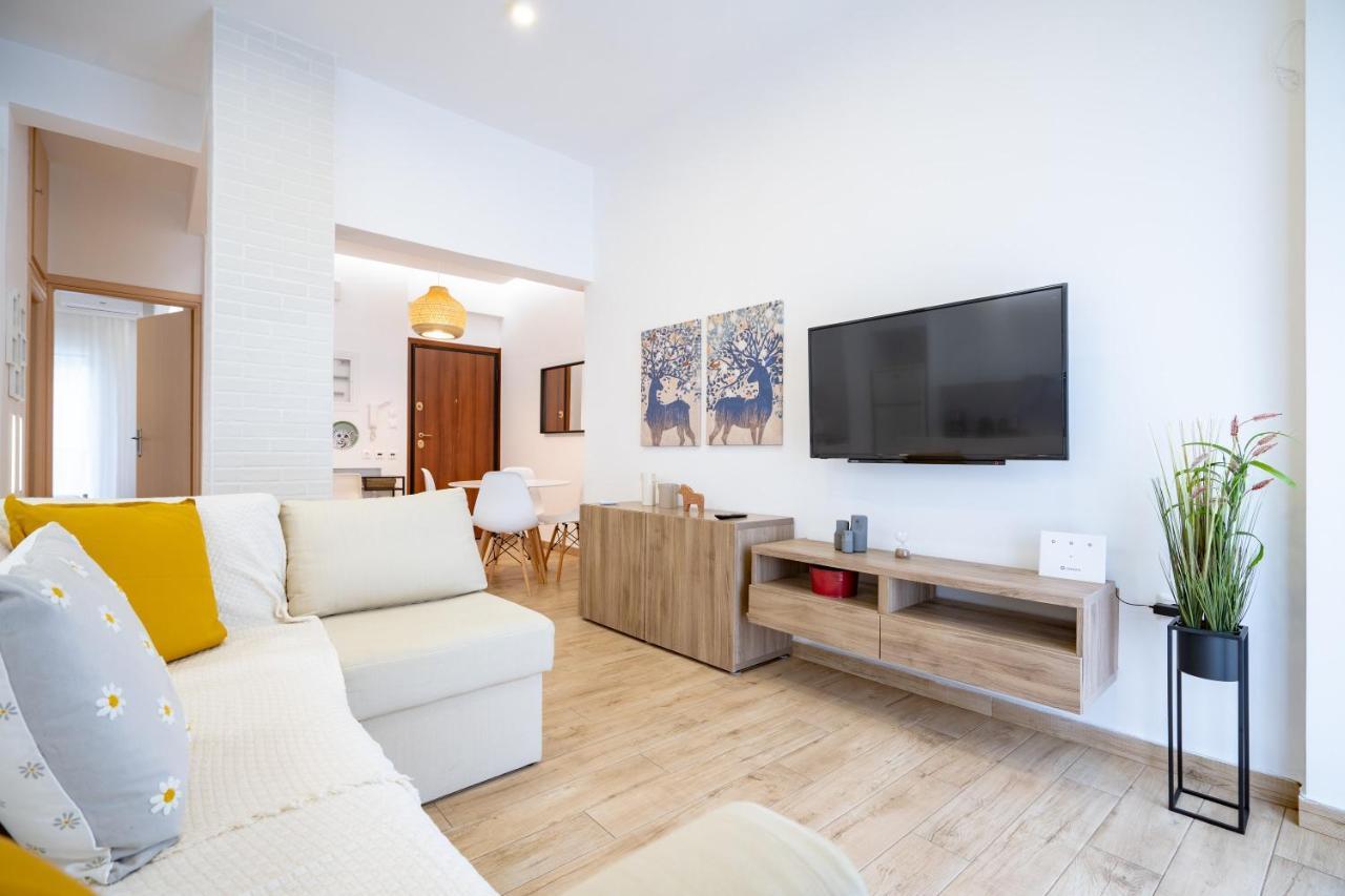 Athens Central Train St. Flat For 4 Pers By Mps Apartment Luaran gambar