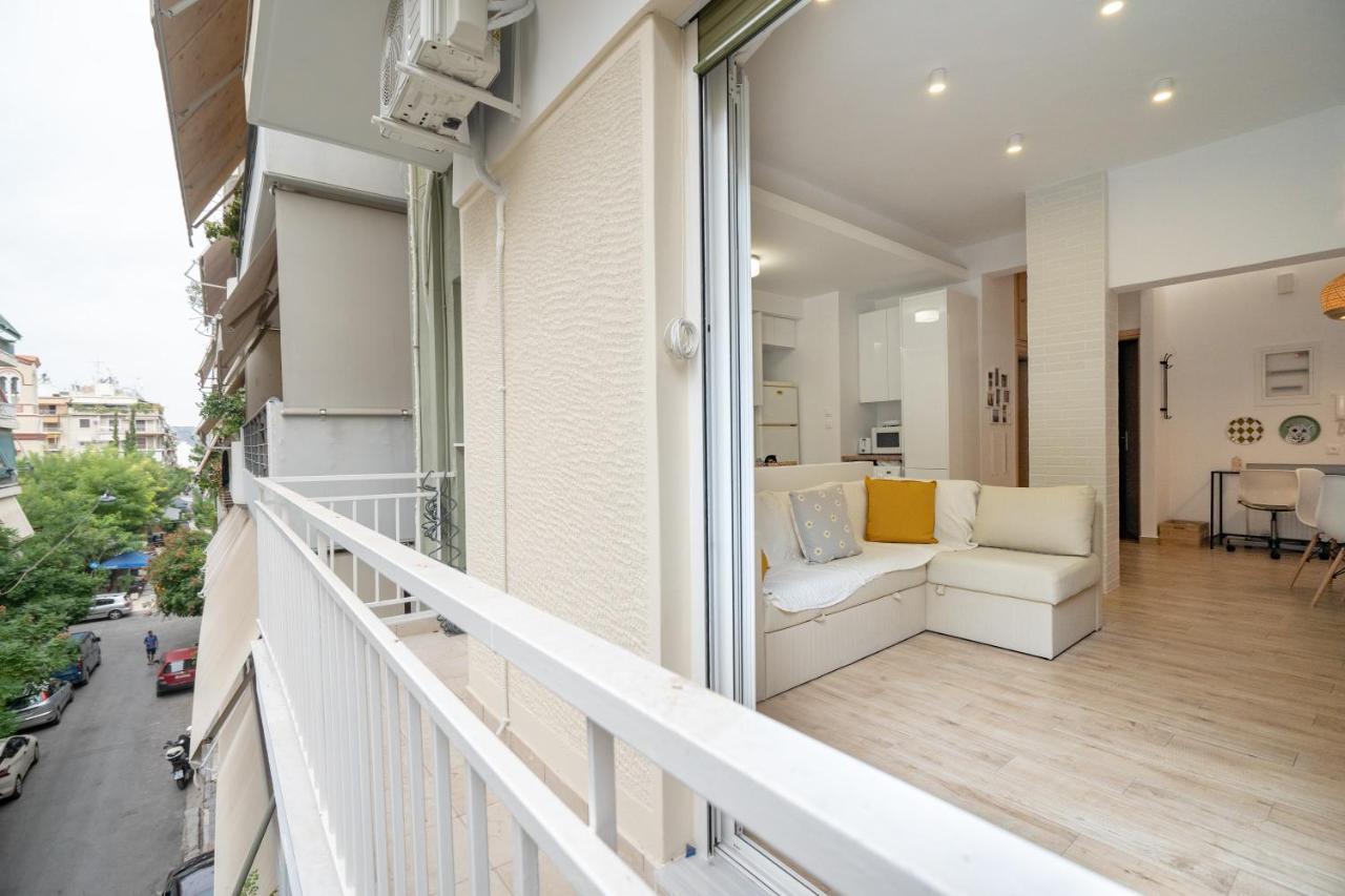 Athens Central Train St. Flat For 4 Pers By Mps Apartment Luaran gambar