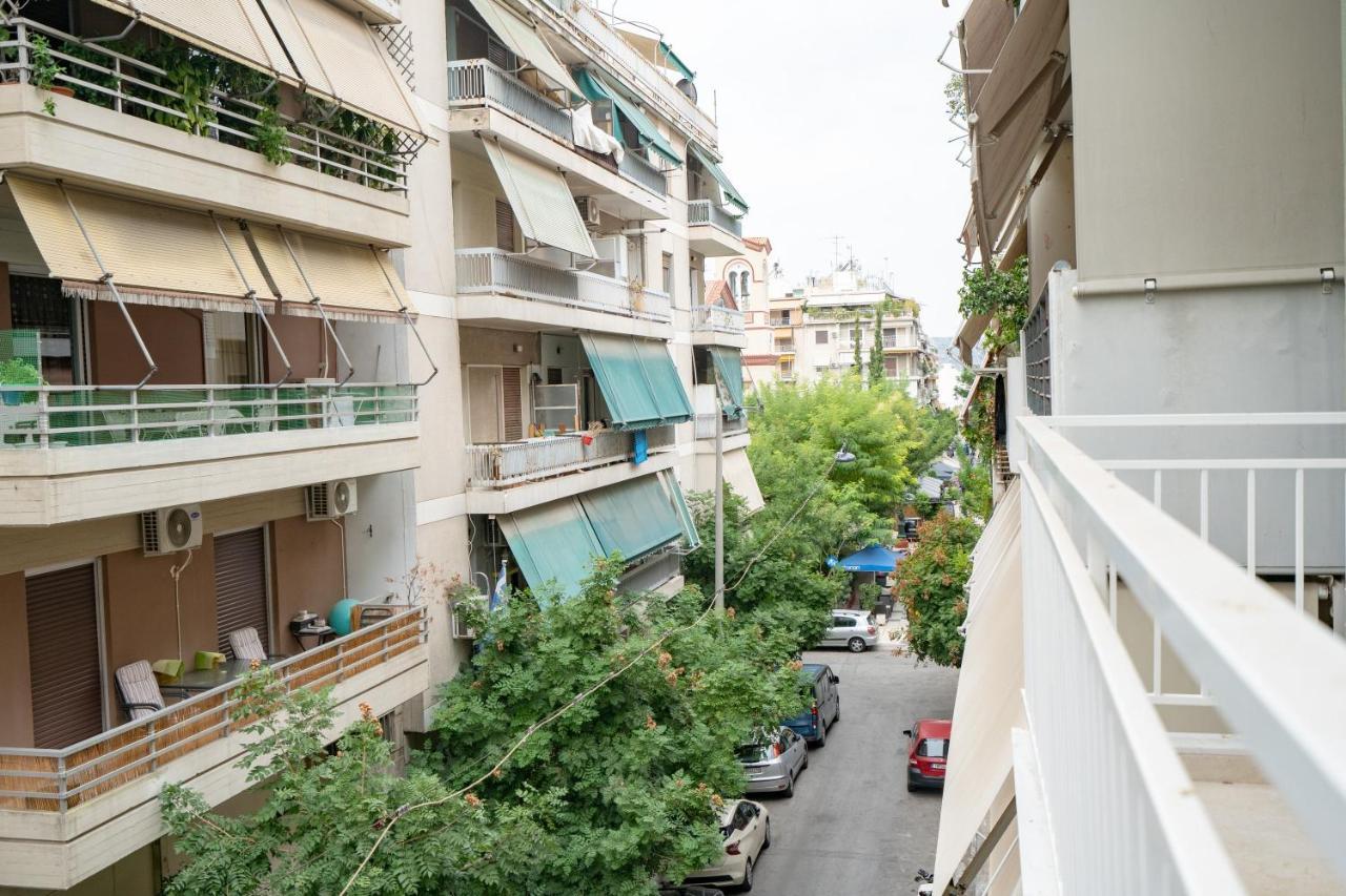 Athens Central Train St. Flat For 4 Pers By Mps Apartment Luaran gambar